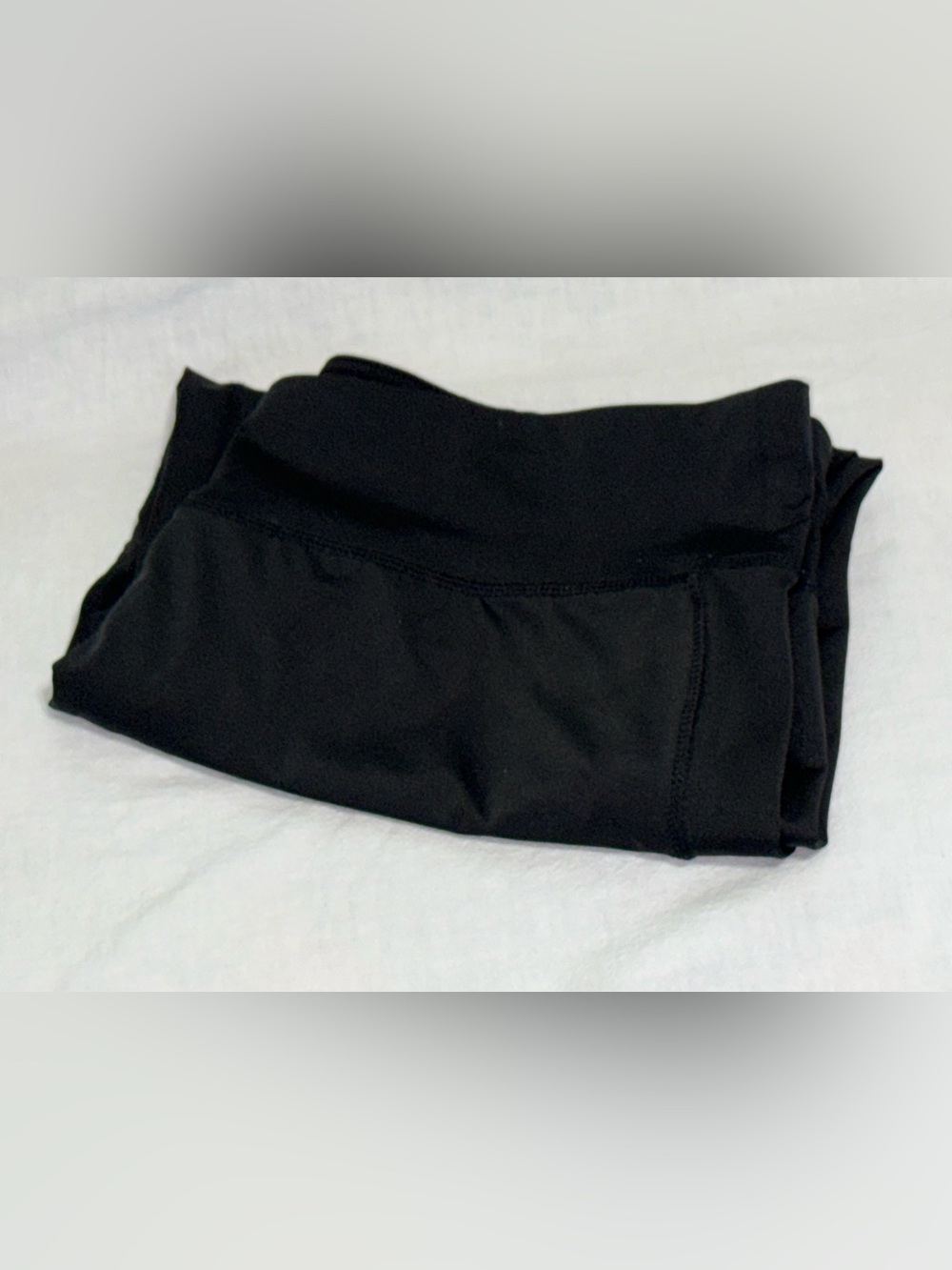 Game Time Women’s Plus 3X Black Mid-Rise Crop Leggings